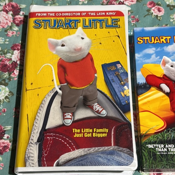 Stuart Little 1 & 2 VHS 📼 Movies 🍿 excellent condition. Family fun classic movie - Picture 2 of 9